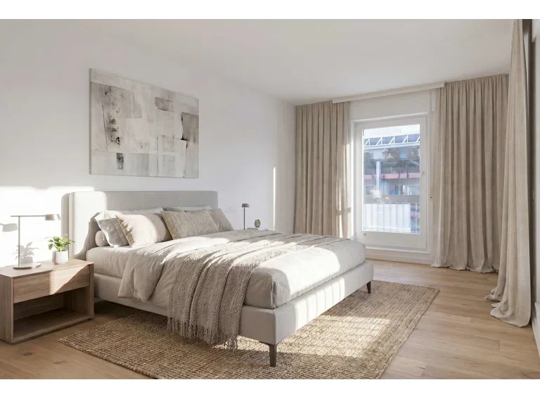 Schlafzimmer - Visualisierung