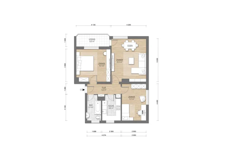 177 - Grundriss-Skizze