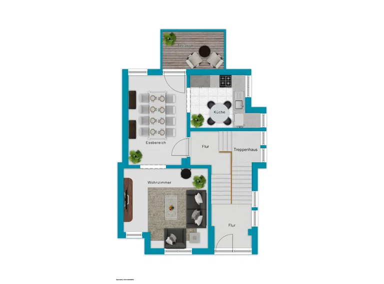 Grundriss Erdgeschoss