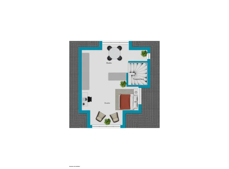 Grundriss Dachgeschoss