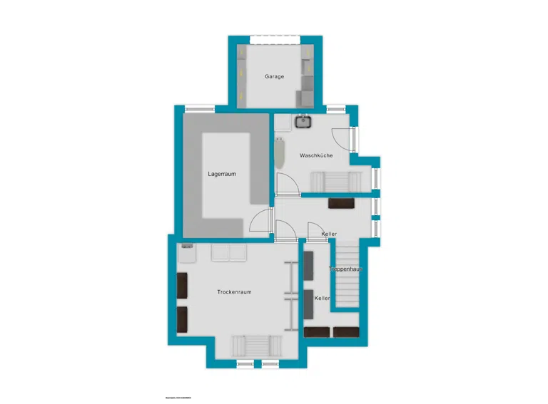 Grundriss Kellergeschoss