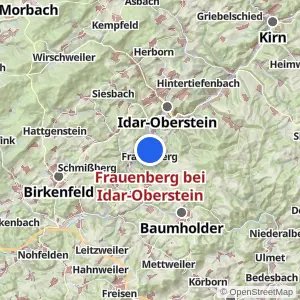 Kartenvorschau Frauenberg bei Idar-Oberstein