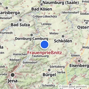 Kartenvorschau Frauenprießnitz