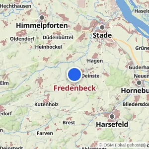 Kartenvorschau Fredenbeck