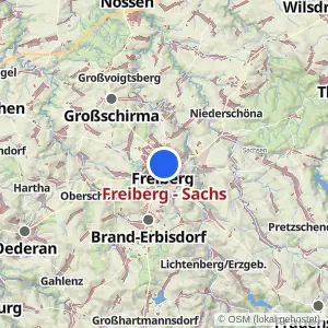 Kartenvorschau Freiberg - Sachs