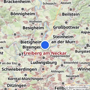 Kartenvorschau Freiberg am Neckar