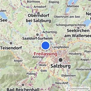 Kartenvorschau Freilassing