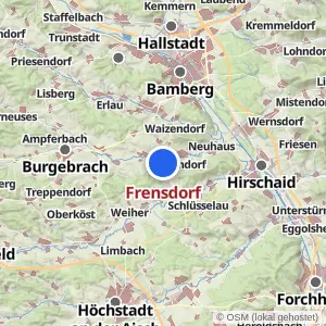 Kartenvorschau Frensdorf