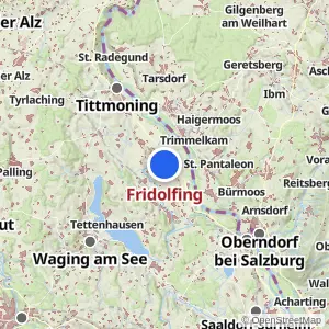 Kartenvorschau Fridolfing