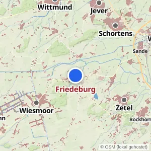 Kartenvorschau Friedeburg