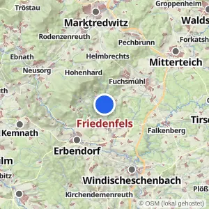 Kartenvorschau Friedenfels