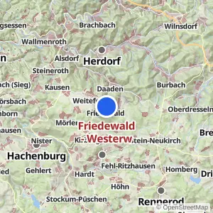 Kartenvorschau Friedewald - Westerw