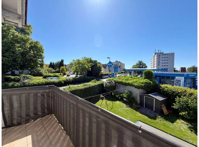 Ausblick Balkon