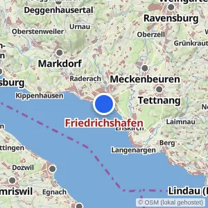 Kartenvorschau Friedrichshafen