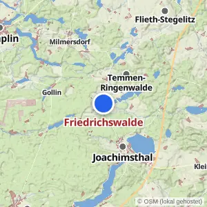 Kartenvorschau Friedrichswalde