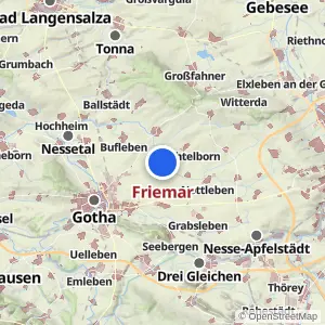 Kartenvorschau Friemar