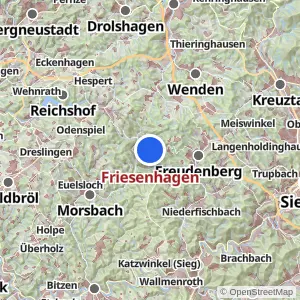 Kartenvorschau Friesenhagen
