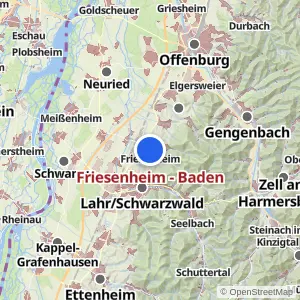 Kartenvorschau Friesenheim - Baden