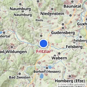 Kartenvorschau Fritzlar