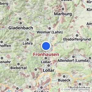 Kartenvorschau Fronhausen