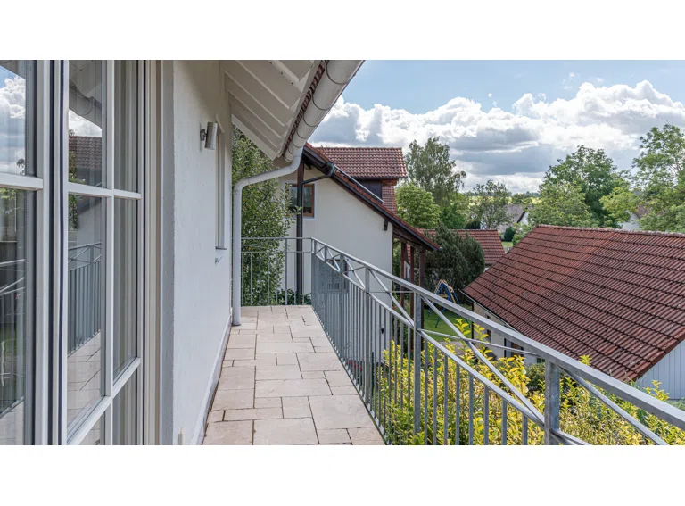 Südwestbalkon Obergeschoss