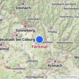 Kartenvorschau Föritztal