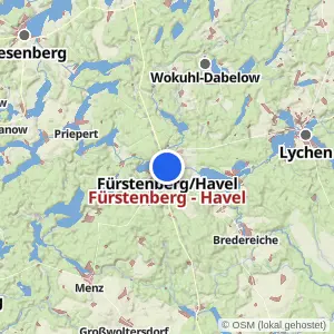 Kartenvorschau Fürstenberg - Havel
