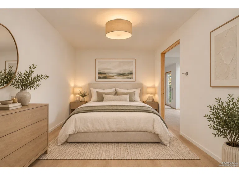 Schlafzimmer Virtuelles Staging