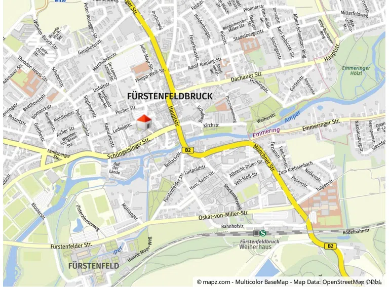 Geolyzer Kartenausschnitt