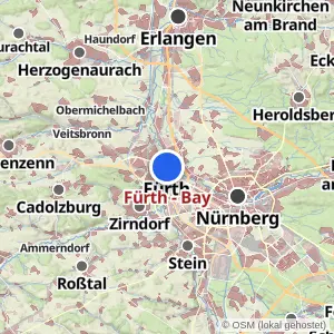 Kartenvorschau Fürth - Bay