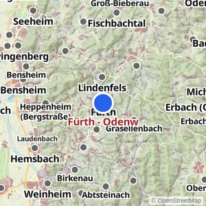 Kartenvorschau Fürth - Odenw