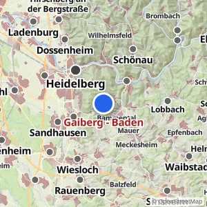 Kartenvorschau Gaiberg - Baden