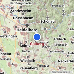 Kartenvorschau Gaiberg