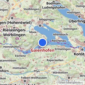 Kartenvorschau Gaienhofen