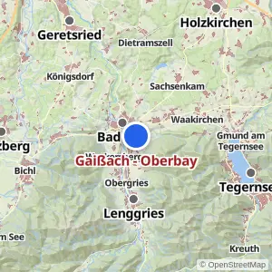 Kartenvorschau Gaißach - Oberbay