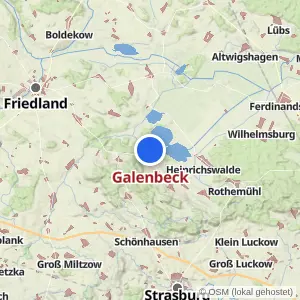 Kartenvorschau Galenbeck