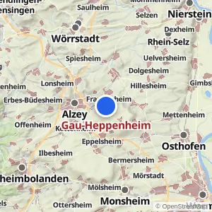 Kartenvorschau Gau-Heppenheim