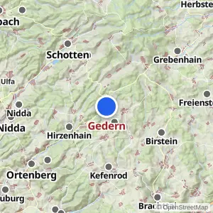 Kartenvorschau Gedern