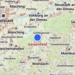 Kartenvorschau Geisenfeld