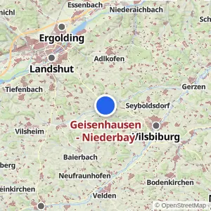 Kartenvorschau Geisenhausen - Niederbay