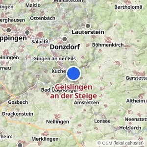 Kartenvorschau Geislingen an der Steige