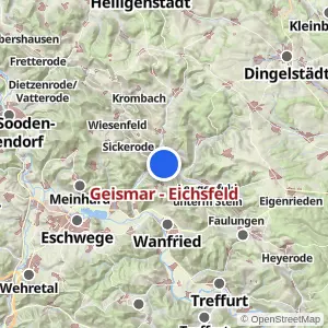Kartenvorschau Geismar - Eichsfeld