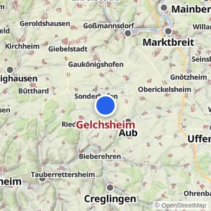 Kartenvorschau Gelchsheim