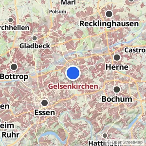 Kartenvorschau Gelsenkirchen