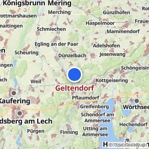 Kartenvorschau Geltendorf