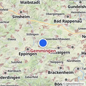 Kartenvorschau Gemmingen