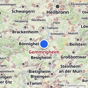 Kartenvorschau Gemmrigheim