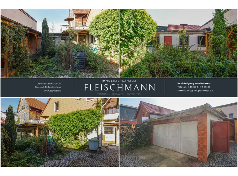 Blick in den Hinterhof