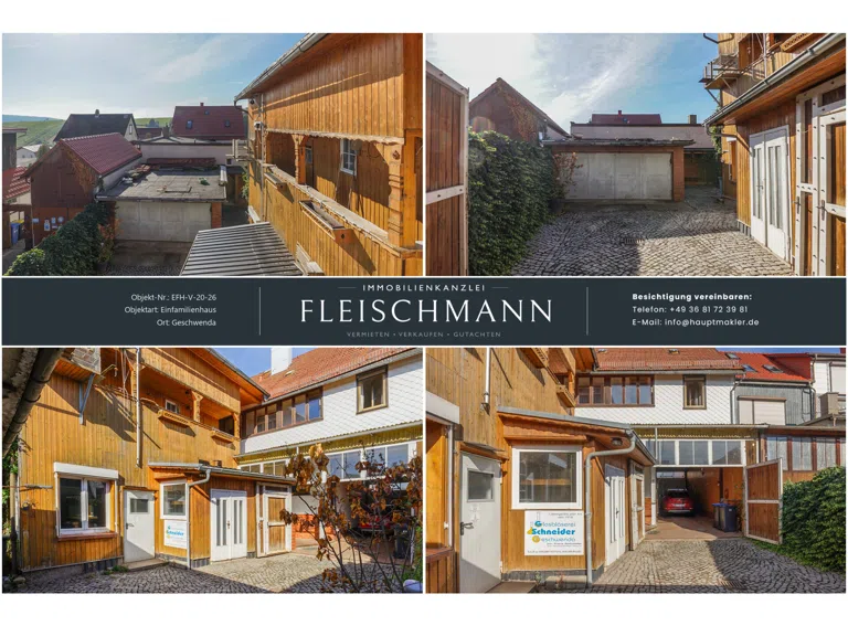 Außenansicht Hinterhof