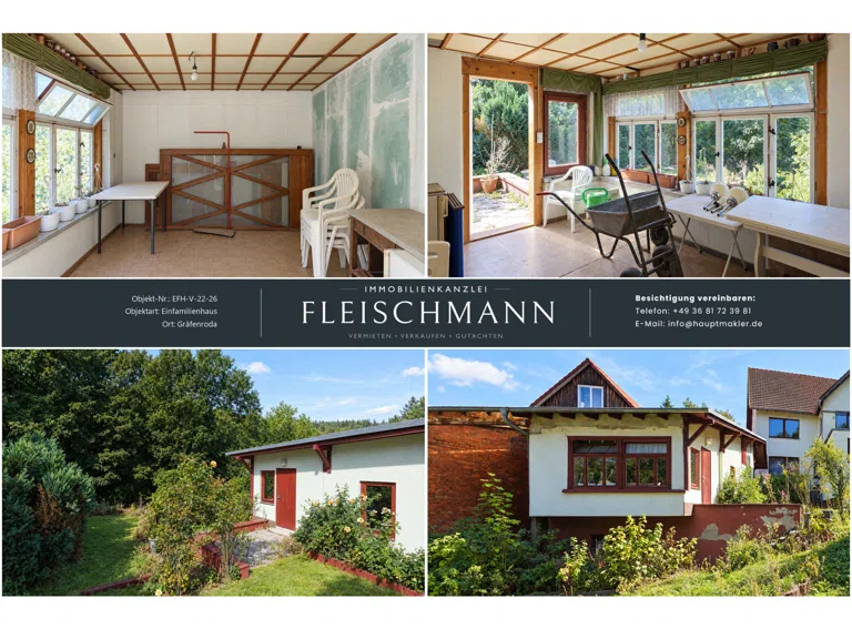Garage und Partyraum